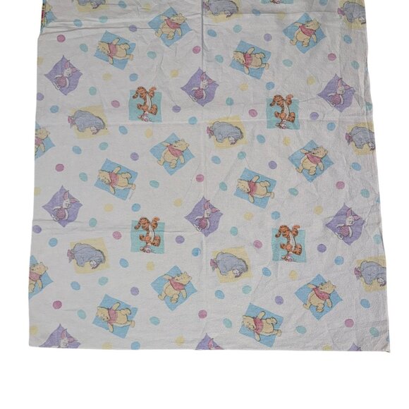 Vintage Disney Winnie the Pooh & Friends Baby Receiving Blanket Tigger Eeyore - Picture 6 of 6